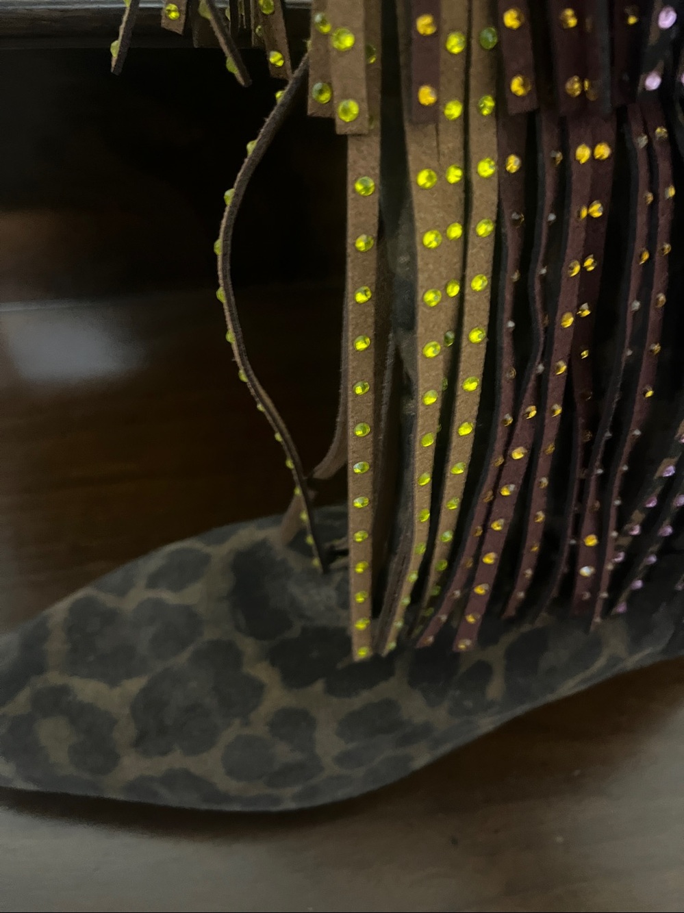 KURT GEIGER LONDON
WESTERN FRINGE PULL ON BOOT BNWOB - Picture 5 of 9